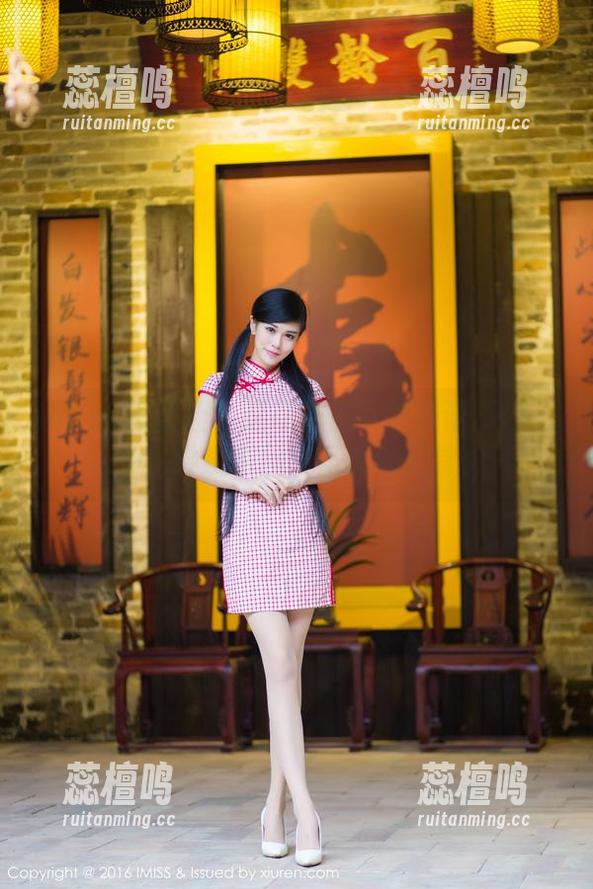 IMiss爱蜜社 - 透明作品下的许诺Sabrina，尝试带回无圣光的日常。