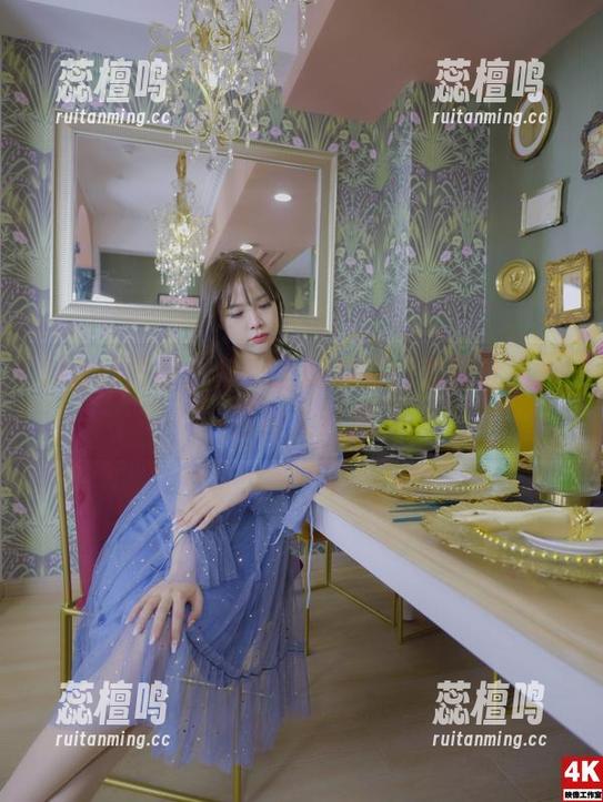Ligui丽柜 - 航班上的淼淼，套图让人一秒掉入云里