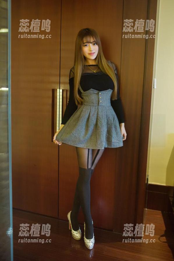 TuiGirl推女郎 - 赵惟依的纯白：无圣光也有风情，认真