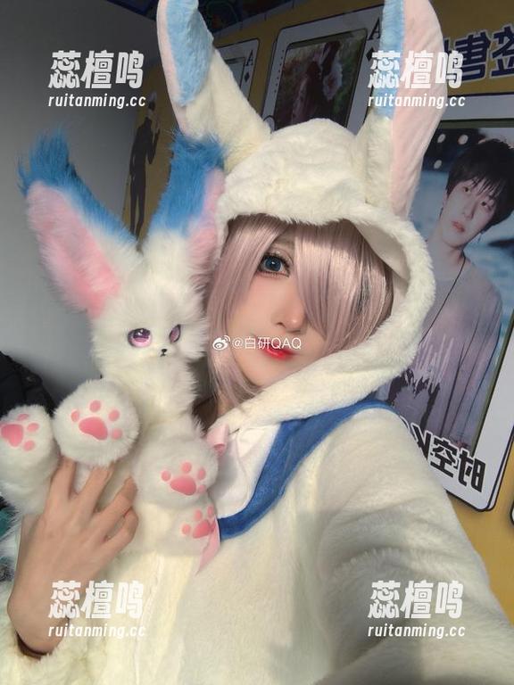 屿鹿共生的妖君白研印象，原图比漫画还要夸张啊！