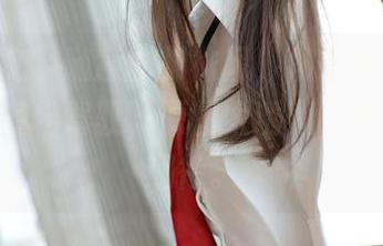 模范学院 – 随意的棉袜风，柳侑绮Sevenbaby轻松驾驭，原图太诱人，图包默默期待。